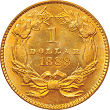 1888 PCGS MS-66.