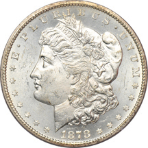 1878-CC and 1890-CC, both PCGS MS-63 (rattler).