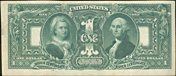 1896 $1.00.  XF.