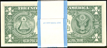 Pack of 1957 $1.00.  CHCU.