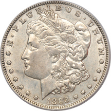 1893-O PCGS XF-45.