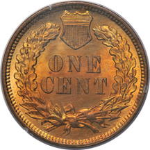 1899 PCGS MS-65RD (rattler).