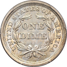 1857-O PCGS MS-64 CAC.