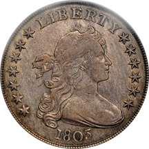 1803 (B-5, R.2) Small 3. PCGS XF-40 CAC.