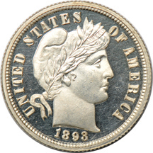 1893 PF-63 Ultra Cameo/cleaned.