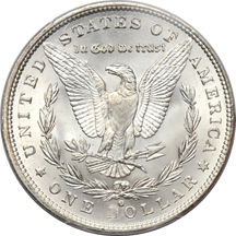 1900-O O OVER CC. PCGS MS-65.