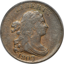 1807 PCGS XF-45.