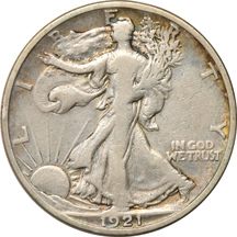 Complete collection of Walking Liberty half-dollars in a Dansco 7160 album.