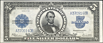 1923 $5.00.  CU.