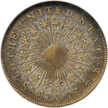  Washington-Success Token, small P.E..  NGC AU-55.