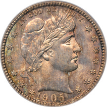 1905-S PCGS MS-64.