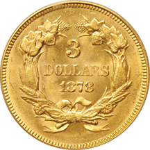 1878 PCGS MS-64.