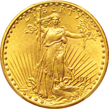 1911 PCGS MS-62.