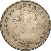 1798 5 Lines, 10 Arrows. VF details/cleaned.