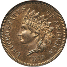 1877 ANACS PF-62 RB.