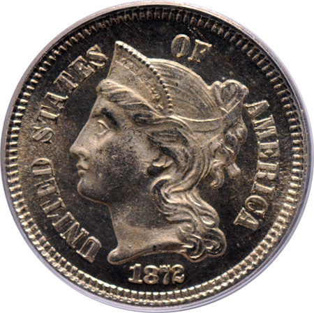 1872 PCGS PF-65.