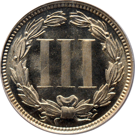 1872 PCGS PF-65.