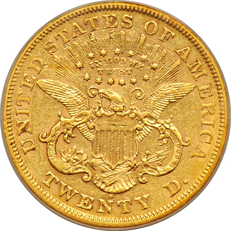 1869-S PCGS XF-45.