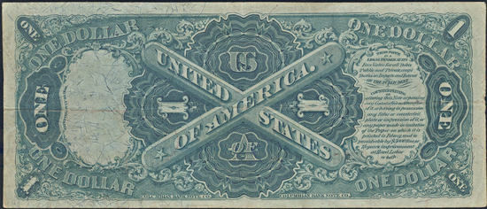 1875 $1.00.  PMG VF-20.