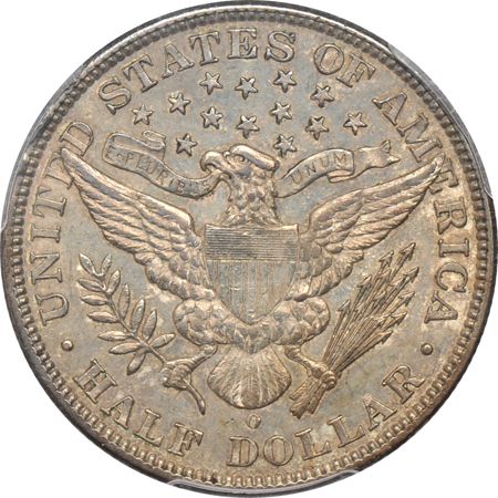 1907-O PCGS AU-53.