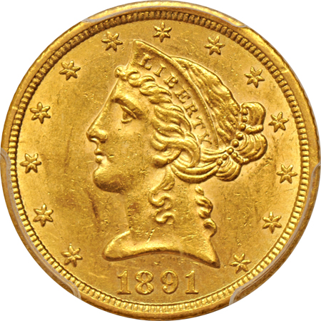 1891-CC PCGS MS-61.