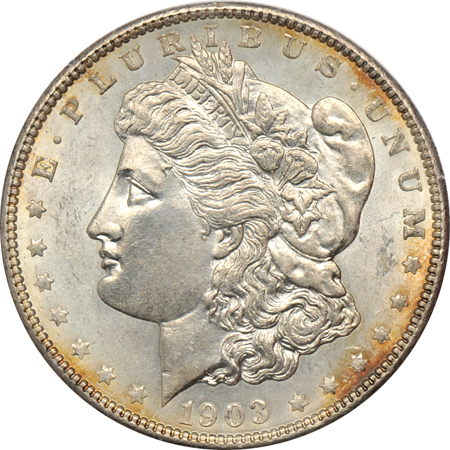 1903 PCGS MS-65 (rattler).