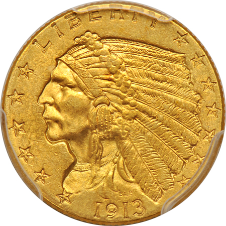 1913 PCGS MS-62.