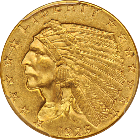 1929 PCGS MS-62.