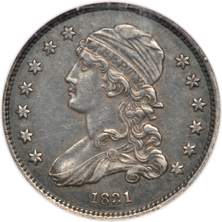 1831 Small Letter (B-4, R.1) NGC XF-45.