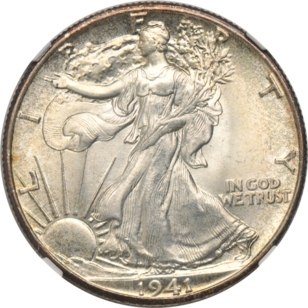 1937 PCGS MS-65, and a 1941 NGC MS-65.