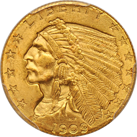 1909 PCGS MS-64.