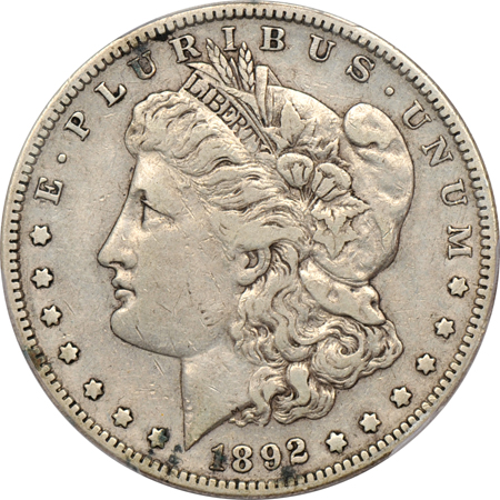 1892-S and 1901, both PCGS VF-35.