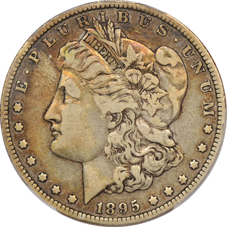 1888-S, 1895-O, and 1902-S, all PCGS VF.