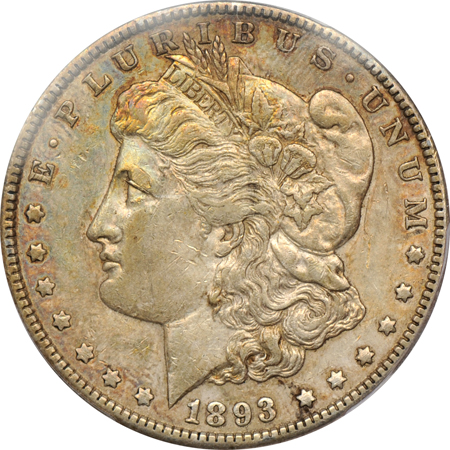 1884-S, 1893, and a 1904-S PCGS XF-45.