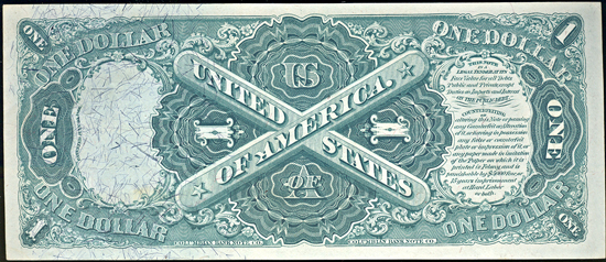 1875 $1.00.  CHCU.