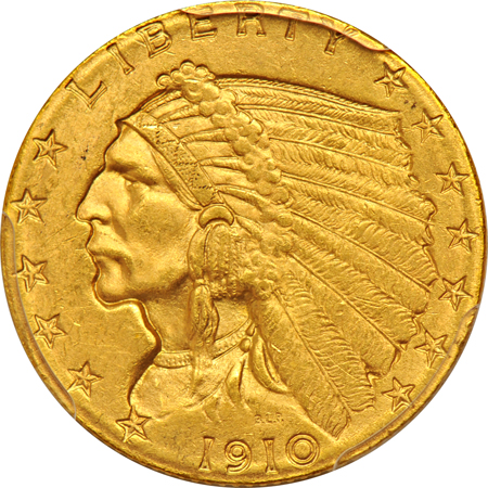 1910 PCGS MS-63.