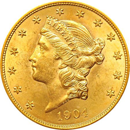 1904 PCGS MS-63 (green label).