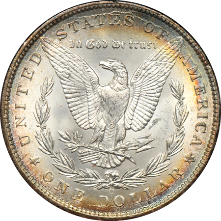 1899-O (Paramount holder) MS-64.