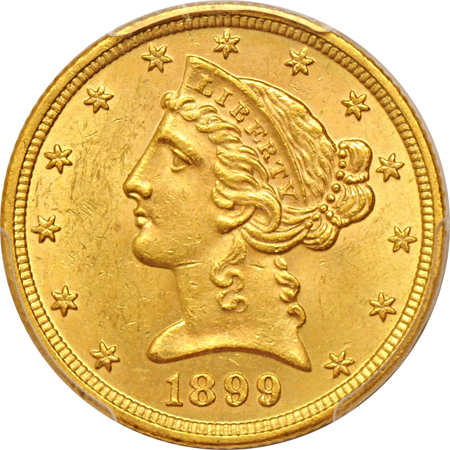 1899 PCGS MS-62.