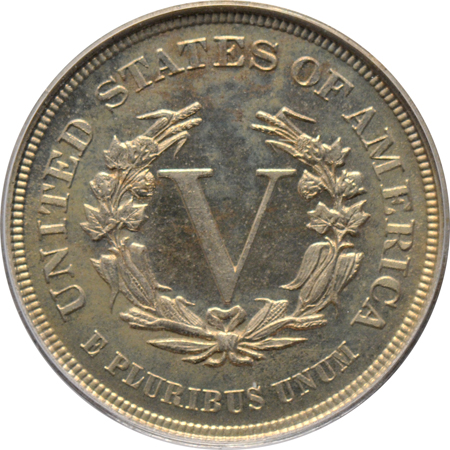 1883 No Cents. PCGS PF-65CAM.