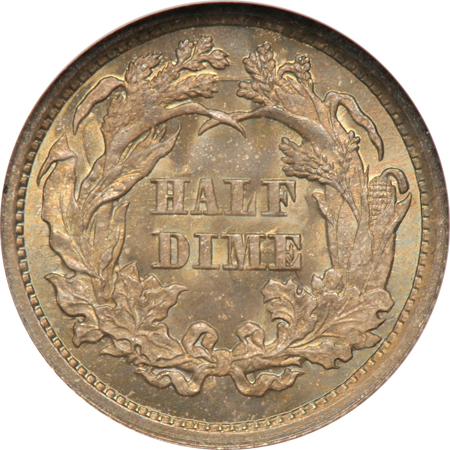 1862 NGC MS-66 CAC.