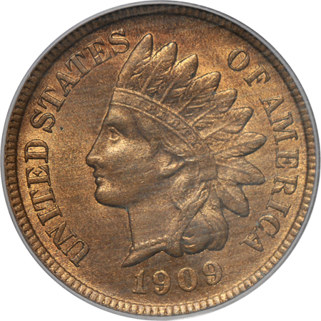 1909-S PCGS MS-64RB.