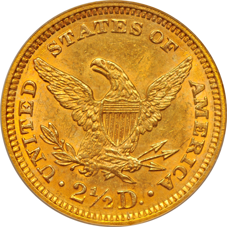 1873 Closed 3. PCGS MS-63.