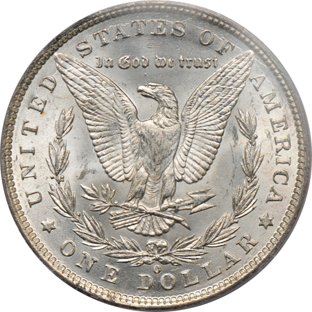 1887-O PCGS MS-65.