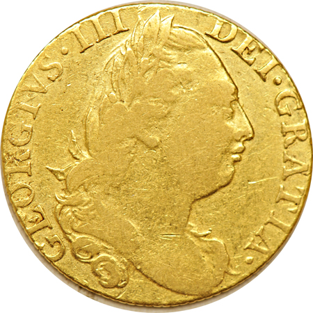 Great Britain - 1775 George III Guinea, F.