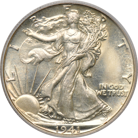 1941 PCGS PF-64 (green label).