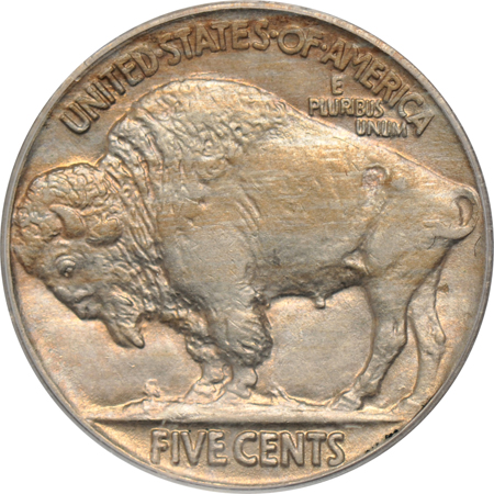 1900 Liberty nickel, and a 1914 Buffalo nickel, both PCGS MS-64.