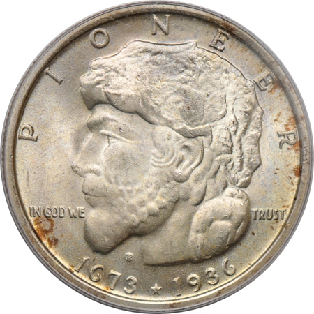 1936 Elgin. PCGS MS-66 CAC.