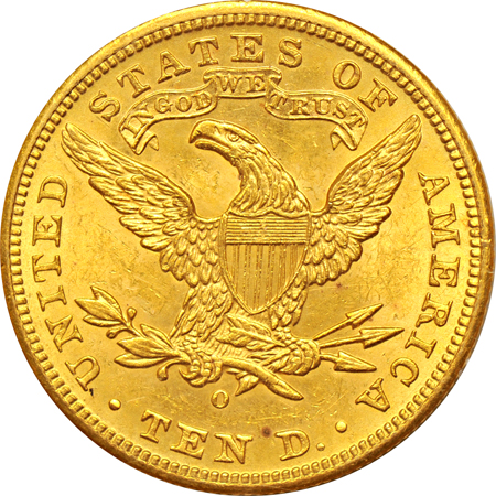 1903-O PCGS AU-58 (rattler).