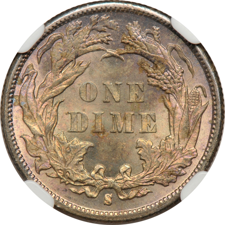 1887-S NGC MS-66 CAC.